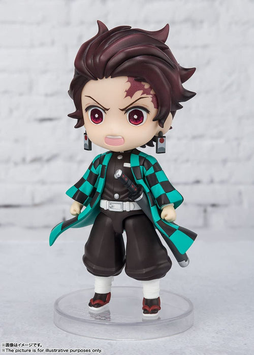BANDAI Figuarts Mini Tanjiro Kamado -Water Breathing- Figure Demon Slayer: Kimetsu No Yaiba- Japan Figure Store - #1 Bring To You The Best Japanese Goods