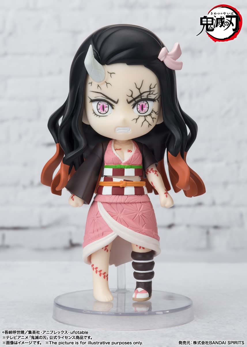 Figuarts Mini Devil&S Blade Nezuko Kamado Demonization Progress About 90Mm Pvc Abs Painted Movable Figure- Japan Figure Store - #1 Bring To You The Best Japanese Goods