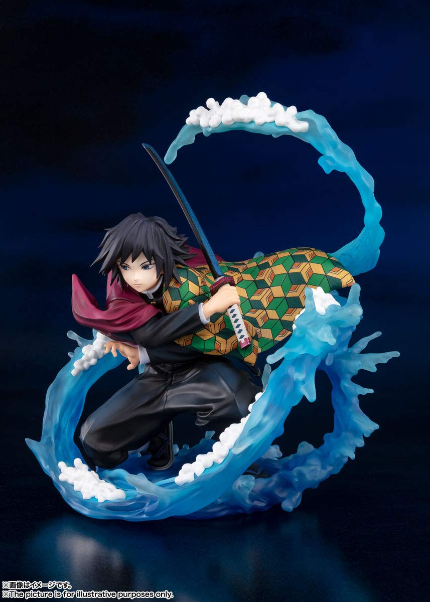 Figuarts Zero Kimetsu No Yaiba Giyu Tomioka -Water Breathing- Approx. 170Mm Pvc/Abs Pre-Painted Figure- Japan Figure Store - #1 Bring To You The Best Japanese Goods