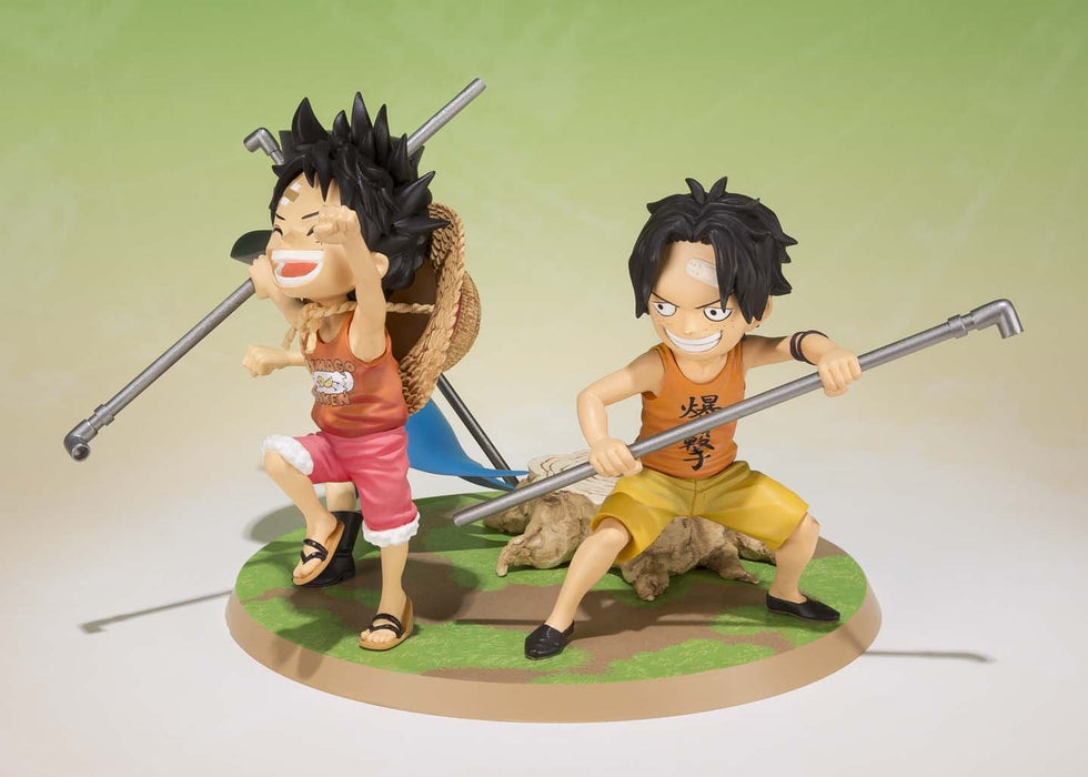 Figuarts Zero One Piece Luffy Ace Sabo Pvc Abs Pre-Painted Figure 90Mm - Bandai Spirits Japan- Japan Figure Store - #1 Bring To You The Best Japanese Goods