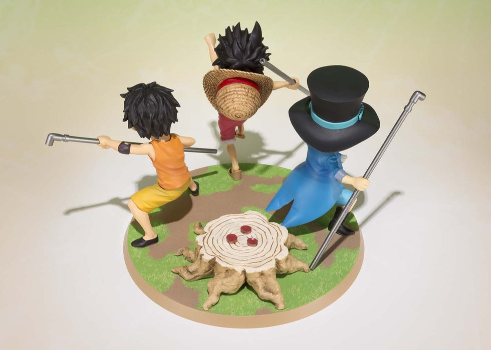 Figuarts Zero One Piece Luffy Ace Sabo Pvc Abs Pre-Painted Figure 90Mm - Bandai Spirits Japan- Japan Figure Store - #1 Bring To You The Best Japanese Goods