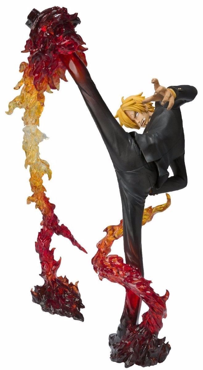 Figuarts Zero One Piece Sanji Battle Ver Diable Jambe Flambage Shot Pvc Bandai- Japan Figure Store - #1 Bring To You The Best Japanese Goods