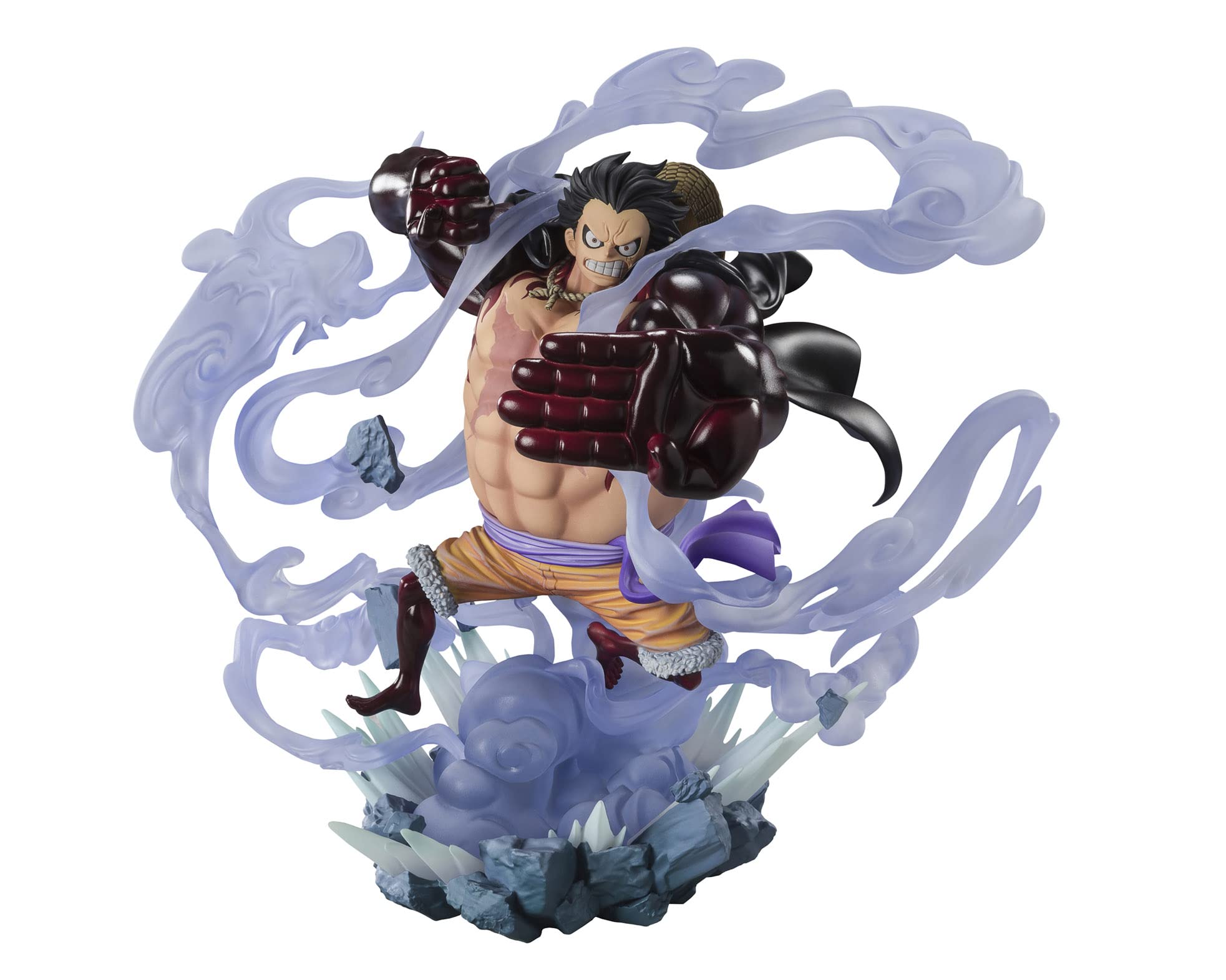 BANDAI - Figuarts Zero Super Fierce Battle Monkey D. Luffy Gear4 Boundman Onigashima Monster Battle - One Piece- Japan Figure Store - #1 Bring To You The Best Japanese Goods