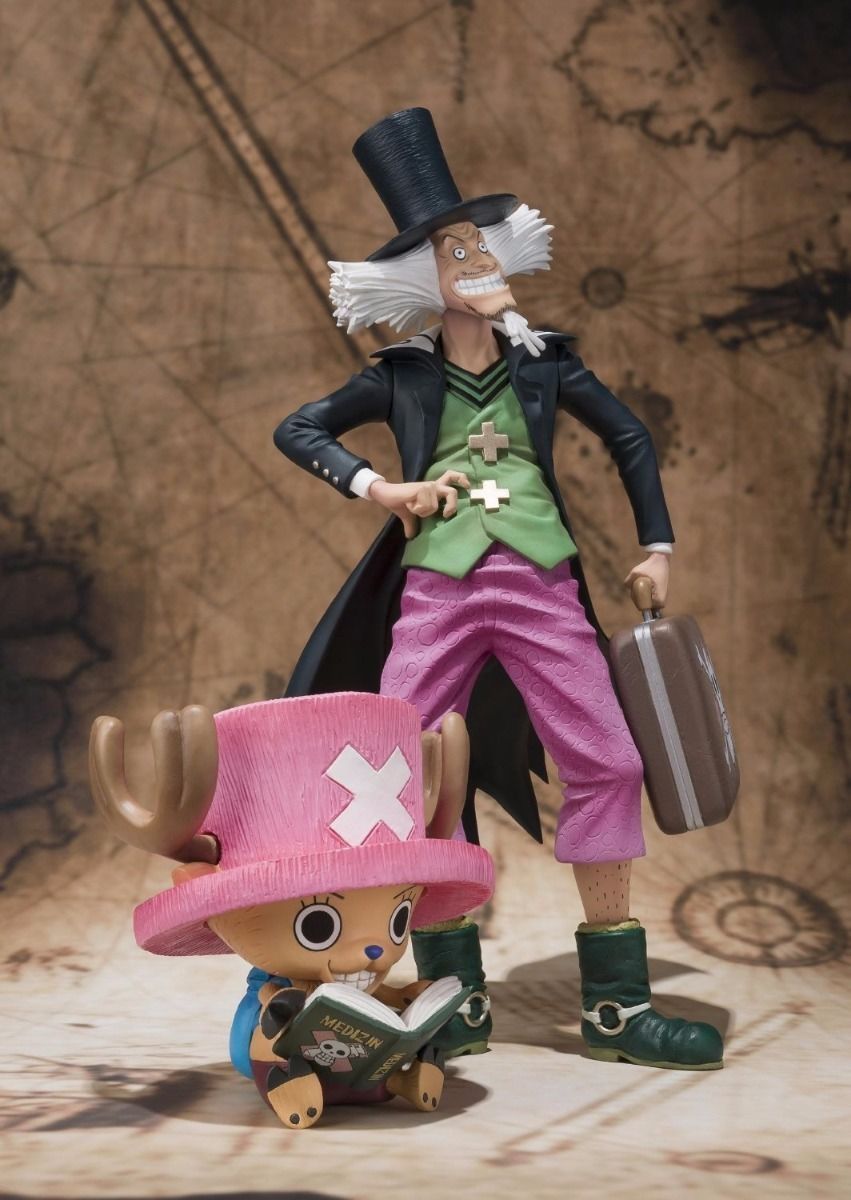 Figuarts Zero One Piece Tony Tony Chopper & Dr. Hiluluk Pvc Figure Bandai Japan- Japan Figure Store - #1 Bring To You The Best Japanese Goods