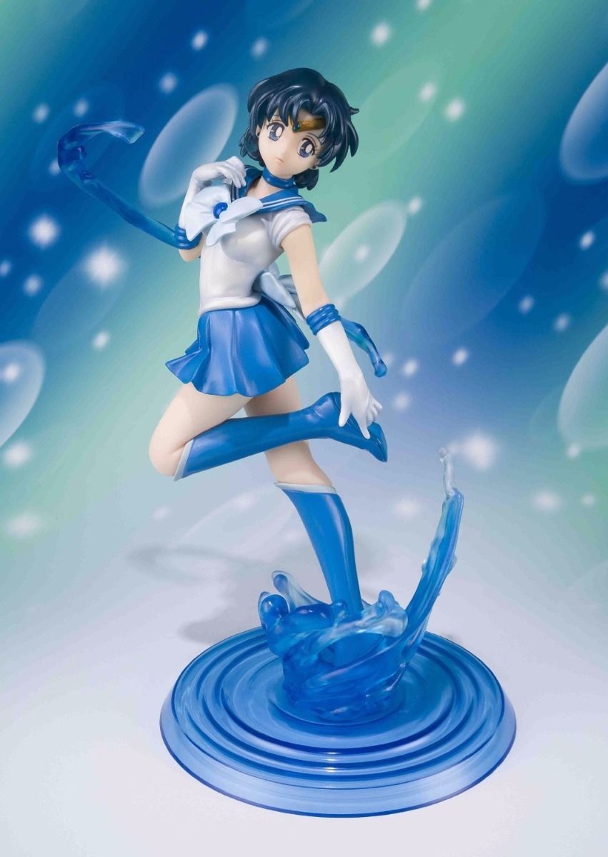 Figuarts Zero Sailor Moon Sailor Mercury 1/8 Pvc Figure Bandai Tamashii Nations- Japan Figure Store - #1 Bring To You The Best Japanese Goods