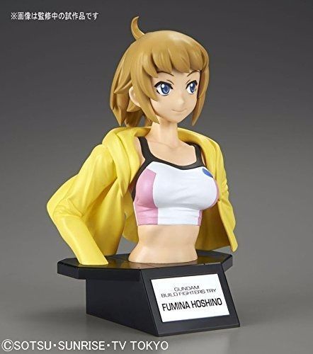 Figure-rise Bust Fumina Hoshino Model Kit Bandai Gundam Build Fighters Japan- Japan Figure Store - #1 Bring To You The Best Japanese Goods