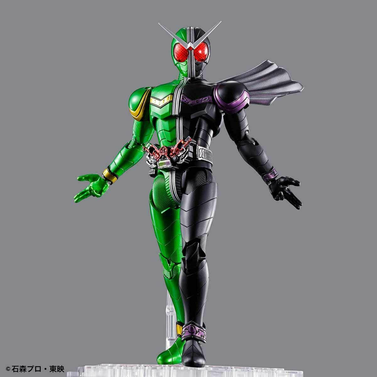 Figure-rise Standard Masked Kamen Rider W Cyclonejoker Model Kit Bandai- Japan Figure Store - #1 Bring To You The Best Japanese Goods