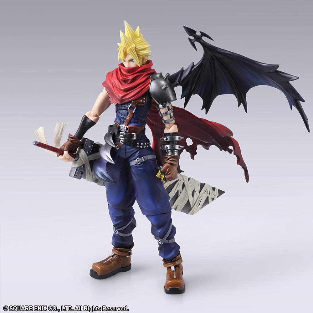 Final Fantasy Bring Arts Cloud Strife Another Form Ver. Pvc Pre-Painted Movable Figure- Japan Figure Store - #1 Bring To You The Best Japanese Goods