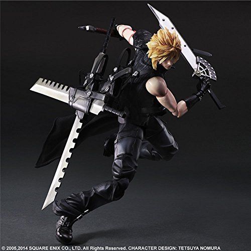 Final Fantasy Vii Advent Children Play Arts Kai Cloud Strife Figure- Japan Figure Store - #1 Bring To You The Best Japanese Goods