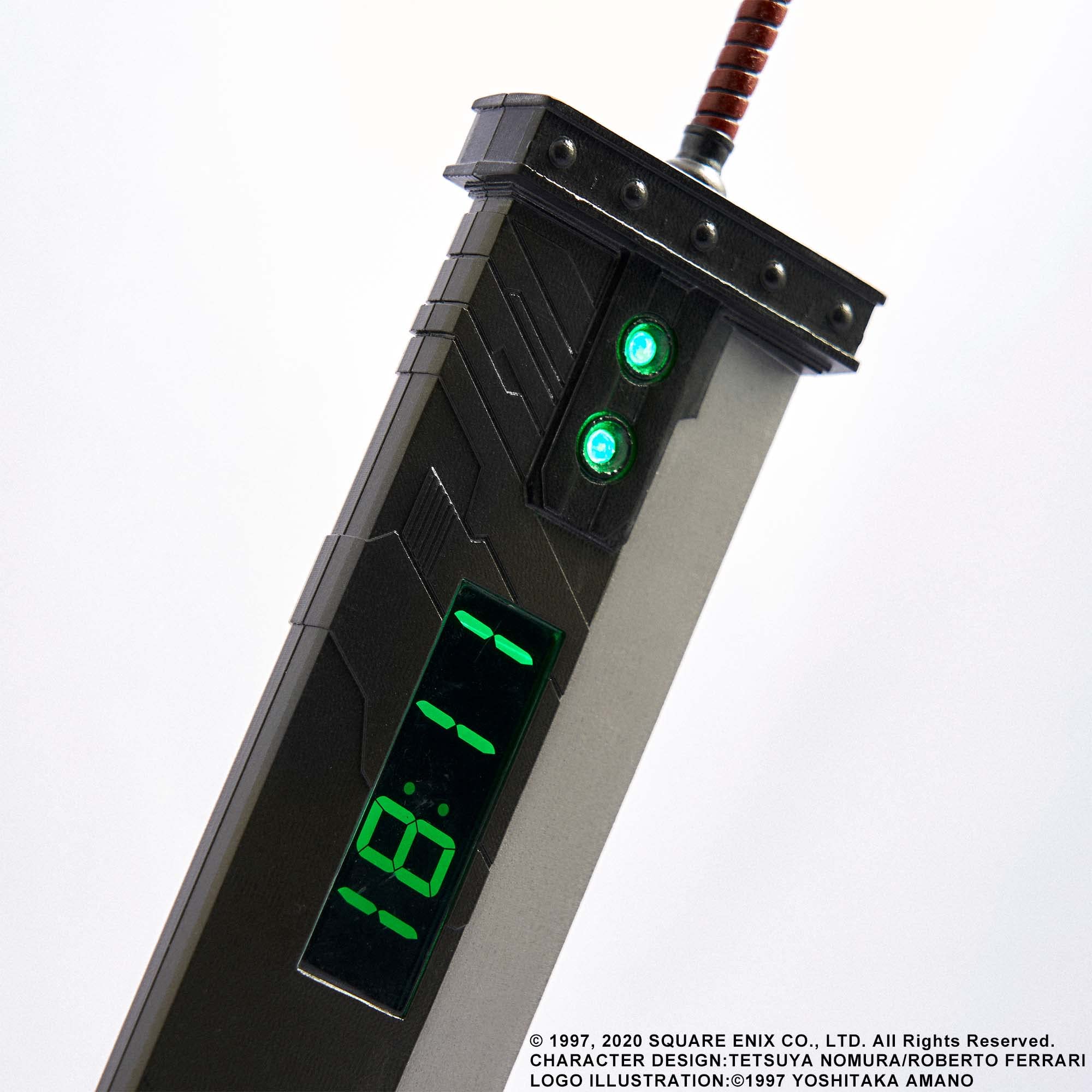 Square Enix Final Fantasy Vii Remake Buster Sword Digital Clock - Japan- Japan Figure Store - #1 Bring To You The Best Japanese Goods