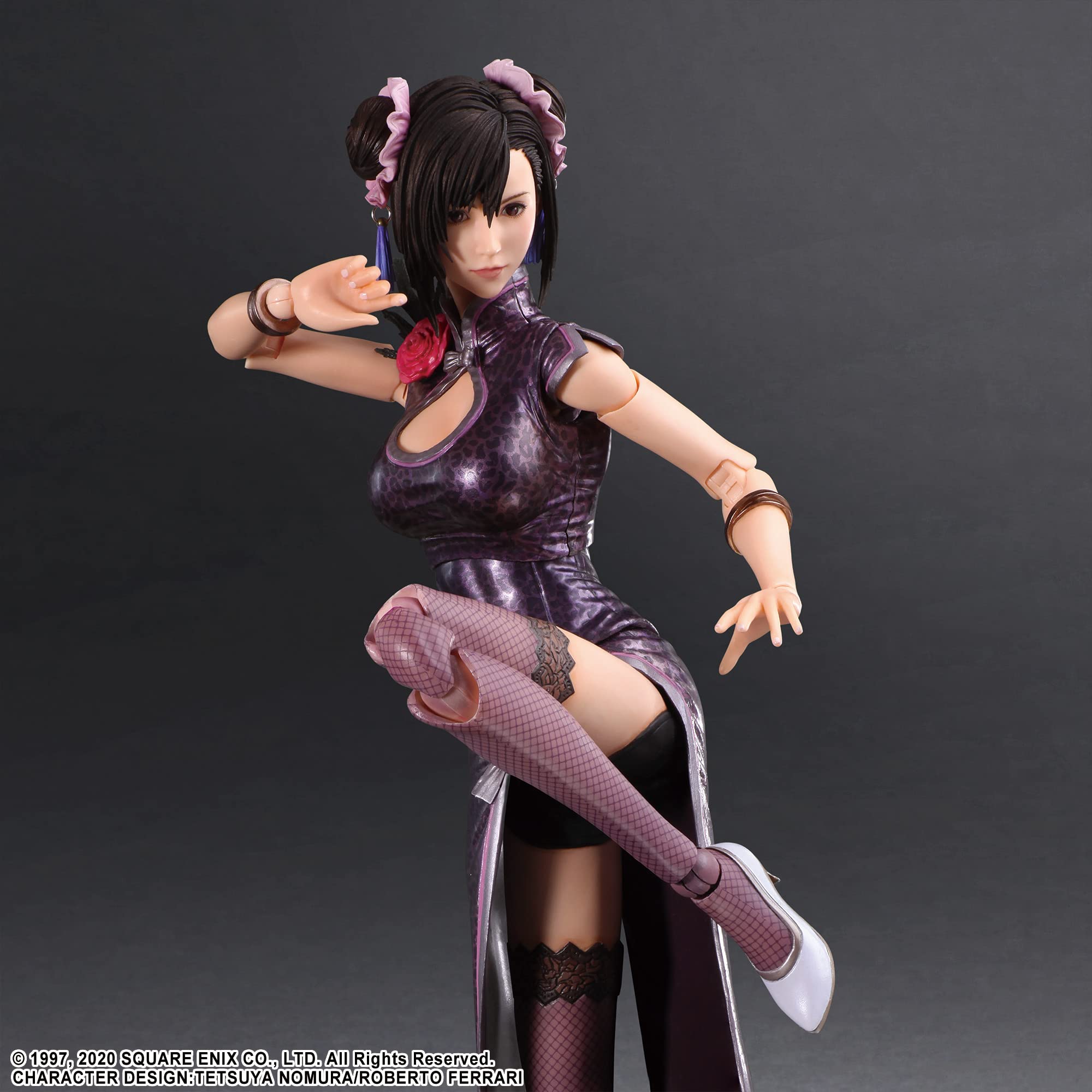 Final Fantasy Vii Remake Play Arts Kai Tifa Lockhart Fighter Dress Ver. Pvc Pre-Painted Action Figure- Japan Figure Store - #1 Bring To You The Best Japanese Goods