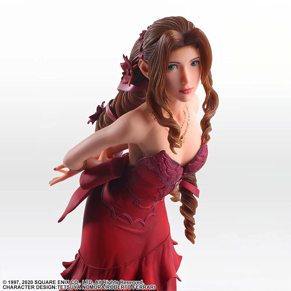 Final Fantasy Vii Remake Static Arts Aerith Gainsborough Dress Ver.- Japan Figure Store - #1 Bring To You The Best Japanese Goods