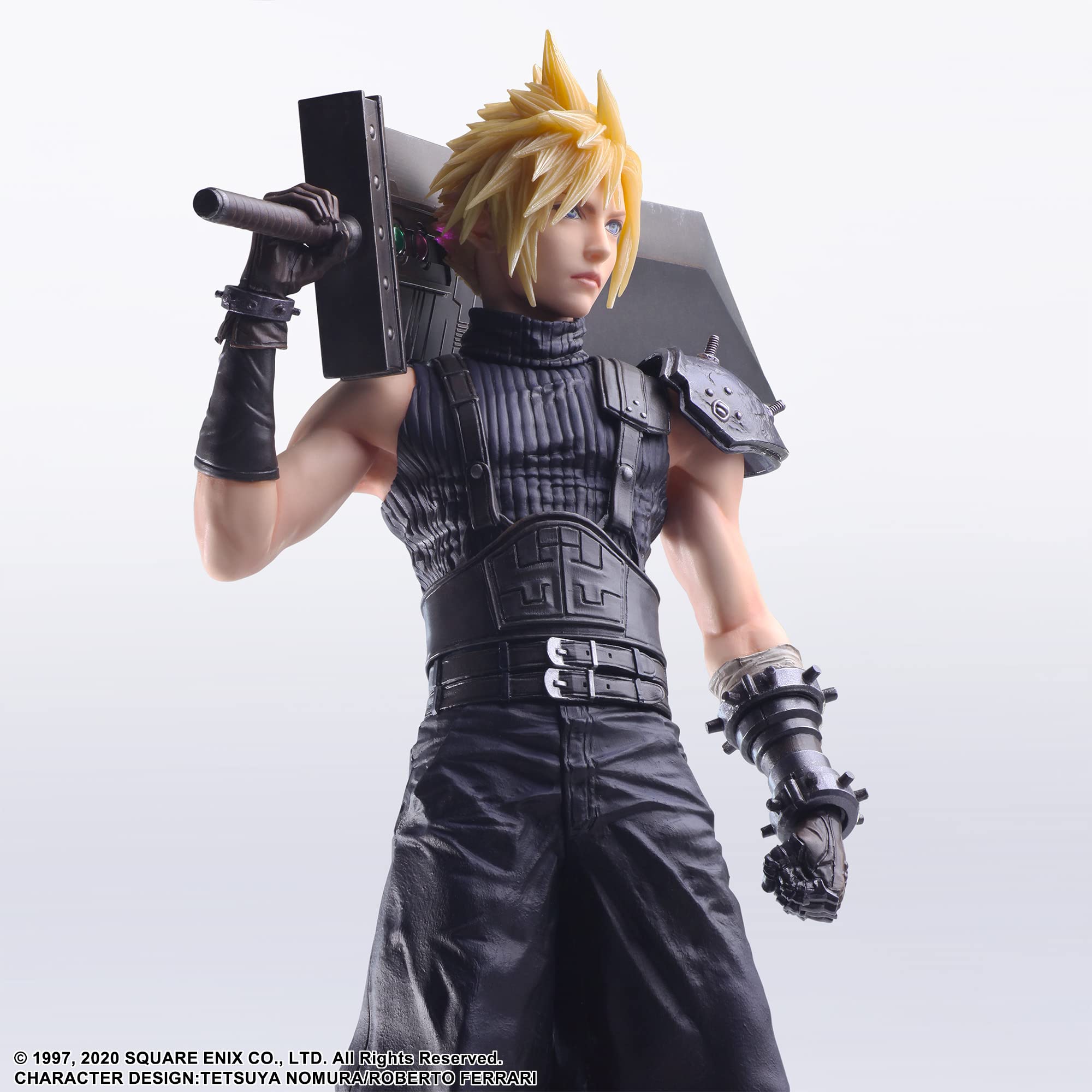 Square Enix Final Fantasy VII Remake Static Arts Cloud Strife Japan Toy Figure Made From Pvc- Japan Figure Store - #1 Bring To You The Best Japanese Goods