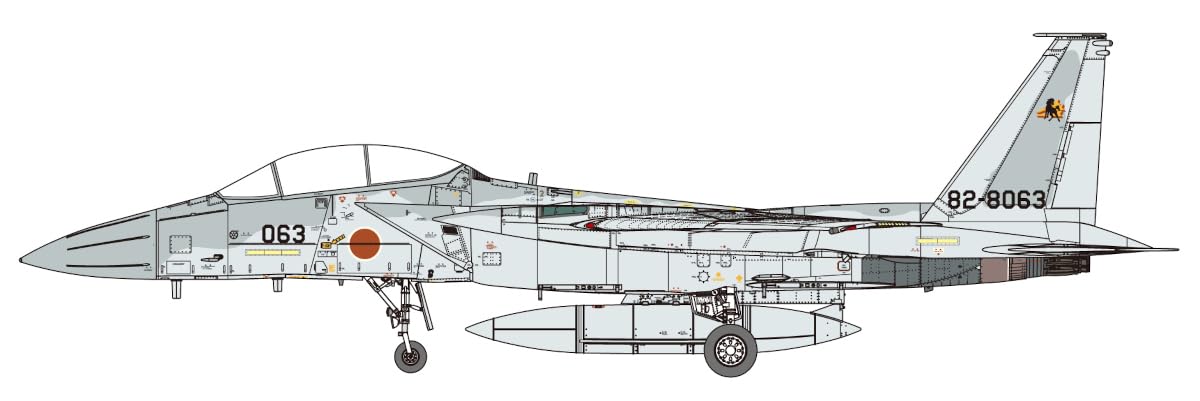 Fine Molds 1/72 Aircraft Series Japan Air Self-Defense Force F-15Dj Fighter Plastic Model Fp52- Japan Figure Store - #1 Bring To You The Best Japanese Goods