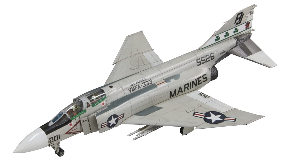 FINE MOLDS 1/72 Us Marine Corps F-4J Fighter Marines Limited Edition Special Equipment Plastic Model- Japan Figure Store - #1 Bring To You The Best Japanese Goods