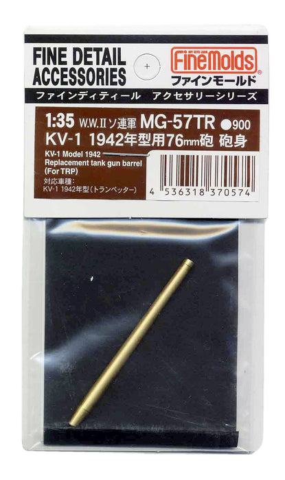 FINE MOLDS Mg57Tr Kkv-1 Model 1942 Replacement Tank Gun Barrel For Trp 1/35 Scale- Japan Figure Store - #1 Bring To You The Best Japanese Goods
