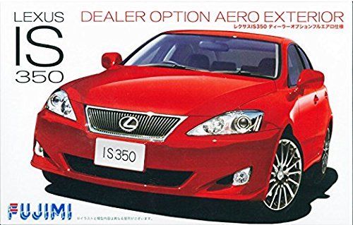 Fujimi Id125 Lexus Is350 W/option Parts Plastic Model Kit - Japan Figure