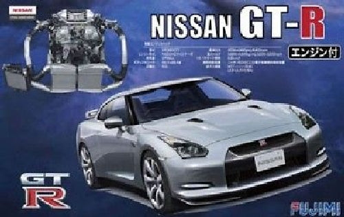 Fujimi Id131 Nissan Gt-r R35 With Engine Plastic Model Kit - Japan Figure