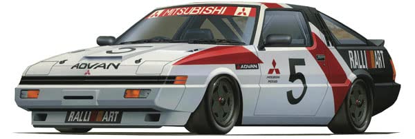 Fujimi Inch Up 1/24 Mitsubishi Starion 1985 Plastic Model- Japan Figure Store - #1 Bring To You The Best Japanese Goods