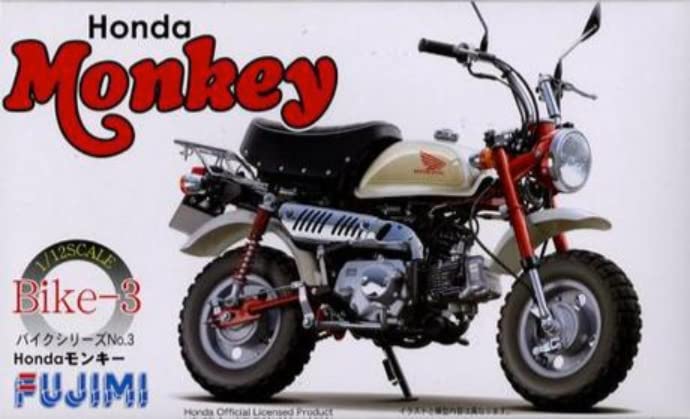 Fujimi Bike-03 Honda Monkey 1/12 Japanese Scale Motorcycle Plastic Model Kit- Japan Figure Store - #1 Bring To You The Best Japanese Goods