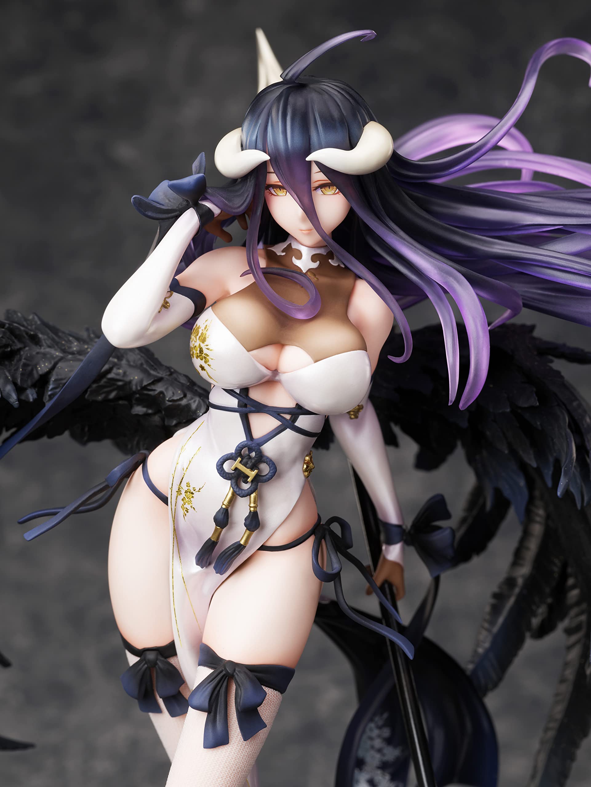 Furyu Overlord Albedo China Dress Ver. 1/7 Scale Pvc Painted Complete Figure- Japan Figure Store - #1 Bring To You The Best Japanese Goods