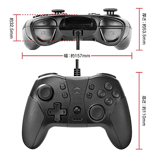 Gametech Hg Battle Pad Turbo Pro Sw For Nintendo Switch Black - New Japan Figure 4945664123169 6