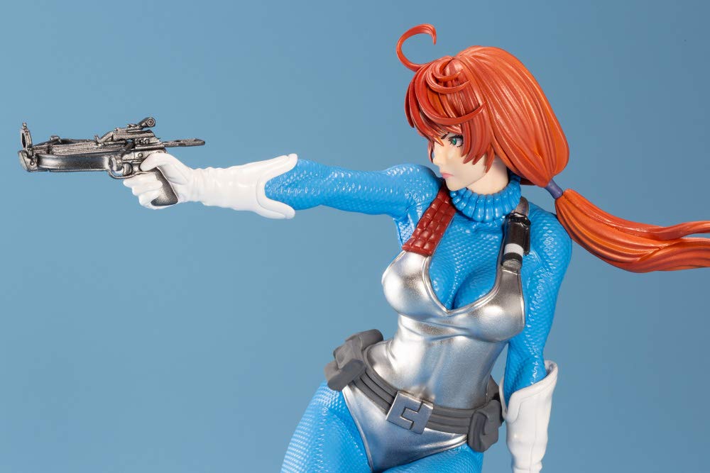 KOTOBUKIYA G.I. Joe Bishoujo Scarlett Sky Blue Ver. 1/7 Figure- Japan Figure Store - #1 Bring To You The Best Japanese Goods