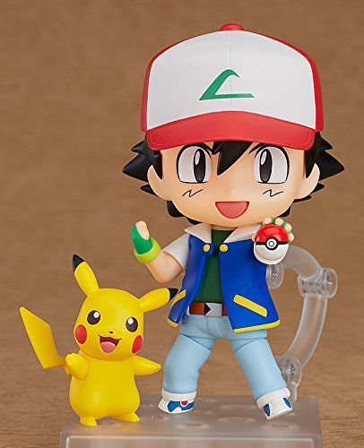 Good Smile Company Nendoroid 800 Pokemon Ash & Pikachu Figure- Japan Figure Store - #1 Bring To You The Best Japanese Goods