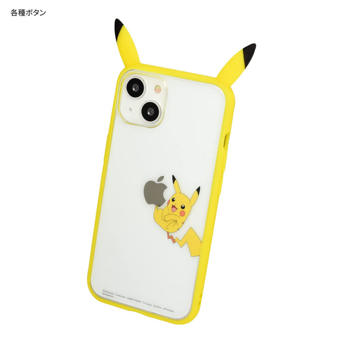 Pokemon Center Frame Iiii Fit Transparent Iphone 13 Compatible Case Pikachu- Japan Figure Store - #1 Bring To You The Best Japanese Goods