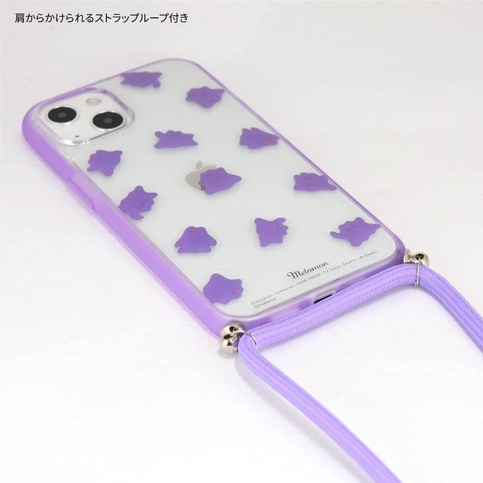 Pokemon Center Smartphone Case Iiiifit Loop For Iphone13 Ditto- Japan Figure Store - #1 Bring To You The Best Japanese Goods