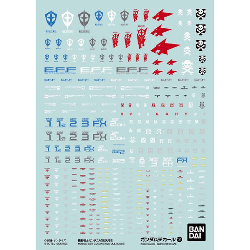 Gundam Decal No.121 Mobile Suit Gundam Age General Purpose (1) Mk61985- Japan Figure Store - #1 Bring To You The Best Japanese Goods