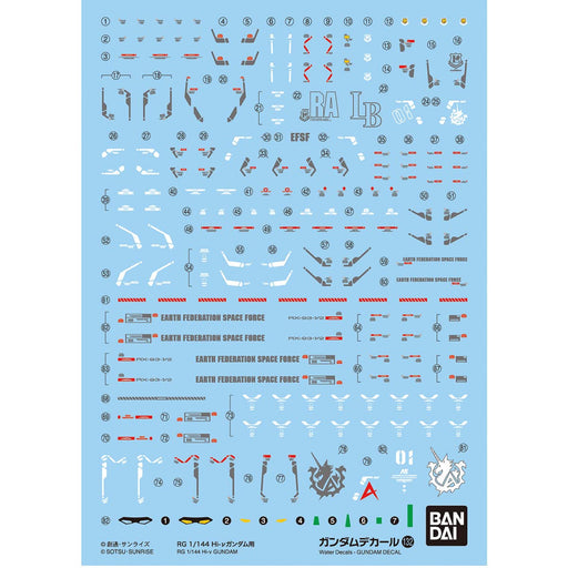 BANDAI - Gundam Decal No.132 For 1/144 Hi-Nu Gundam- Japan Figure Store - #1 Bring To You The Best Japanese Goods
