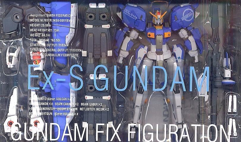 Gundam Fix Figuration #0011 Msa-0011 Ext Ex-s Gundam Action Figure Bandai- Japan Figure Store - #1 Bring To You The Best Japanese Goods