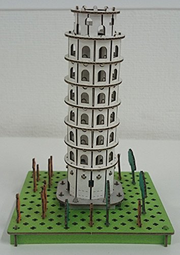 HACOMO Pusupusu Paper Craft Torre Di Pisa- Japan Figure Store - #1 Bring To You The Best Japanese Goods