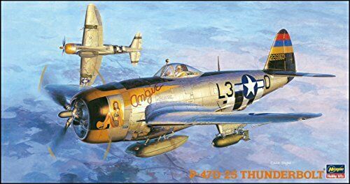 Hasegawa 1/48 Us Army P-47d-25 Thunderbolt Plastic Model Jt40- Japan Figure Store - #1 Bring To You The Best Japanese Goods