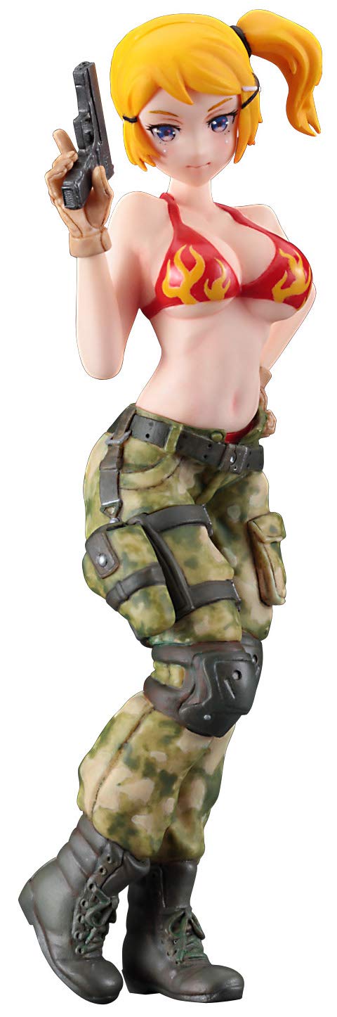 Hasegawa Amy Mcdonnell Army Unpainted Resin Kit 1/12 Egg Girls Collection No.06- Japan Figure Store - #1 Bring To You The Best Japanese Goods