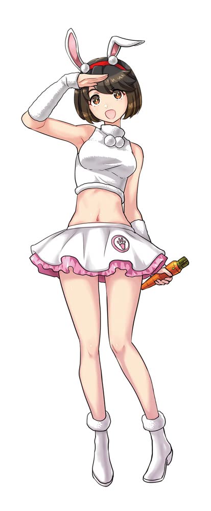 HASEGAWA 1/12 Egg Girls Collection No.35 Rei Hazumi Rabbit Resin Kit- Japan Figure Store - #1 Bring To You The Best Japanese Goods