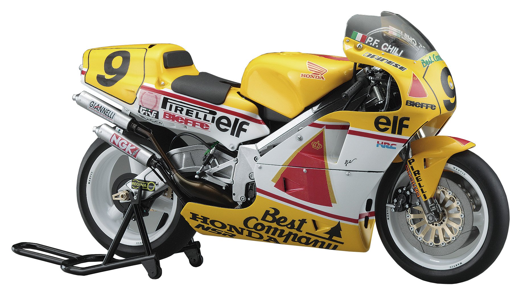 Hasegawa 1/12 Honda Nsr500 Hb Honda (1989 Wgp500) Japanese Motorcyle Models- Japan Figure Store - #1 Bring To You The Best Japanese Goods