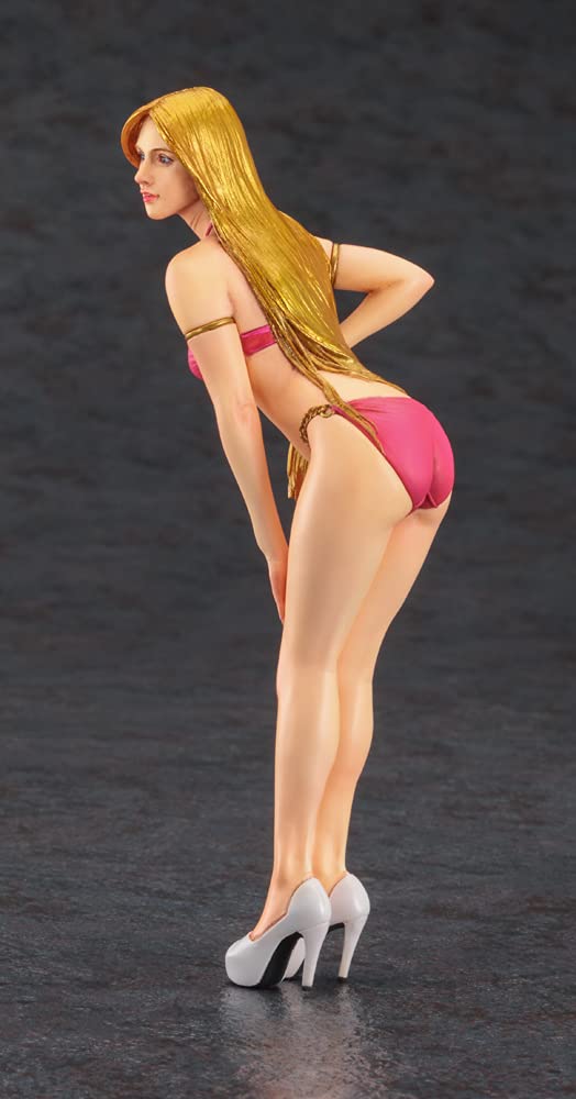 HASEGAWA 1/12 Real Figure Collection No.10 Blond Girl Vol.5 Plastic Model- Japan Figure Store - #1 Bring To You The Best Japanese Goods