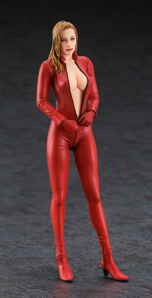 HASEGAWA 1/12 Real Figure Collection No.17 Blond Girl Rider Plastic Model- Japan Figure Store - #1 Bring To You The Best Japanese Goods