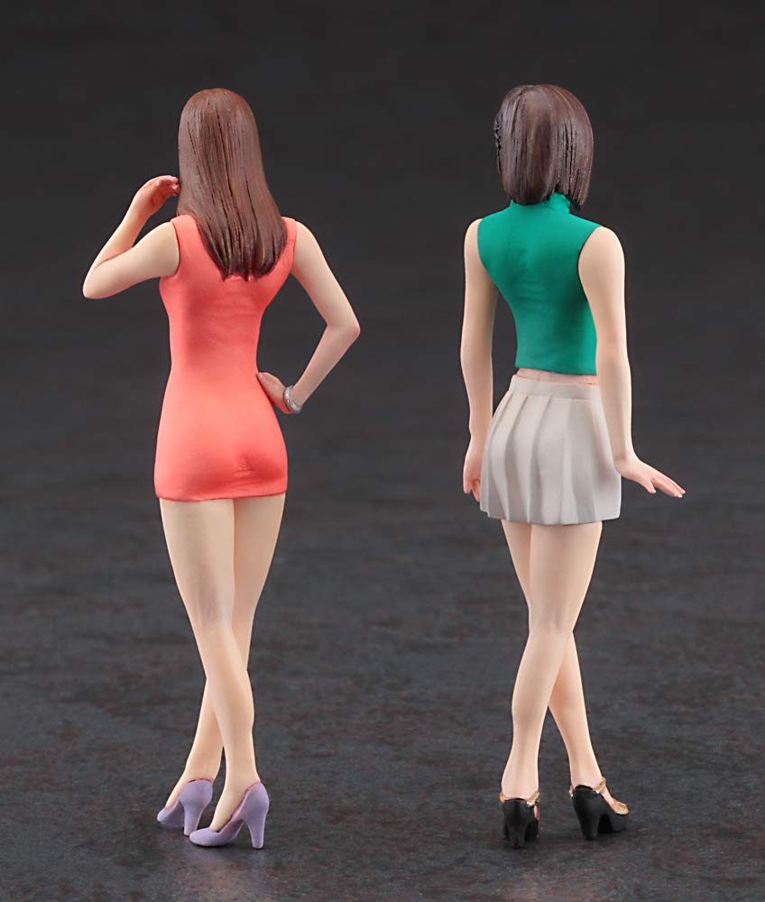 Hasegawa 1/24 Scale Fashion Model Girls Figure Collection Series Plastic Model Fc04- Japan Figure Store - #1 Bring To You The Best Japanese Goods