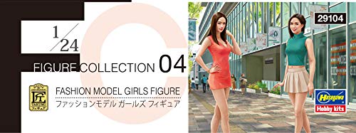 Hasegawa 1/24 Scale Fashion Model Girls Figure Collection Series Plastic Model Fc04- Japan Figure Store - #1 Bring To You The Best Japanese Goods