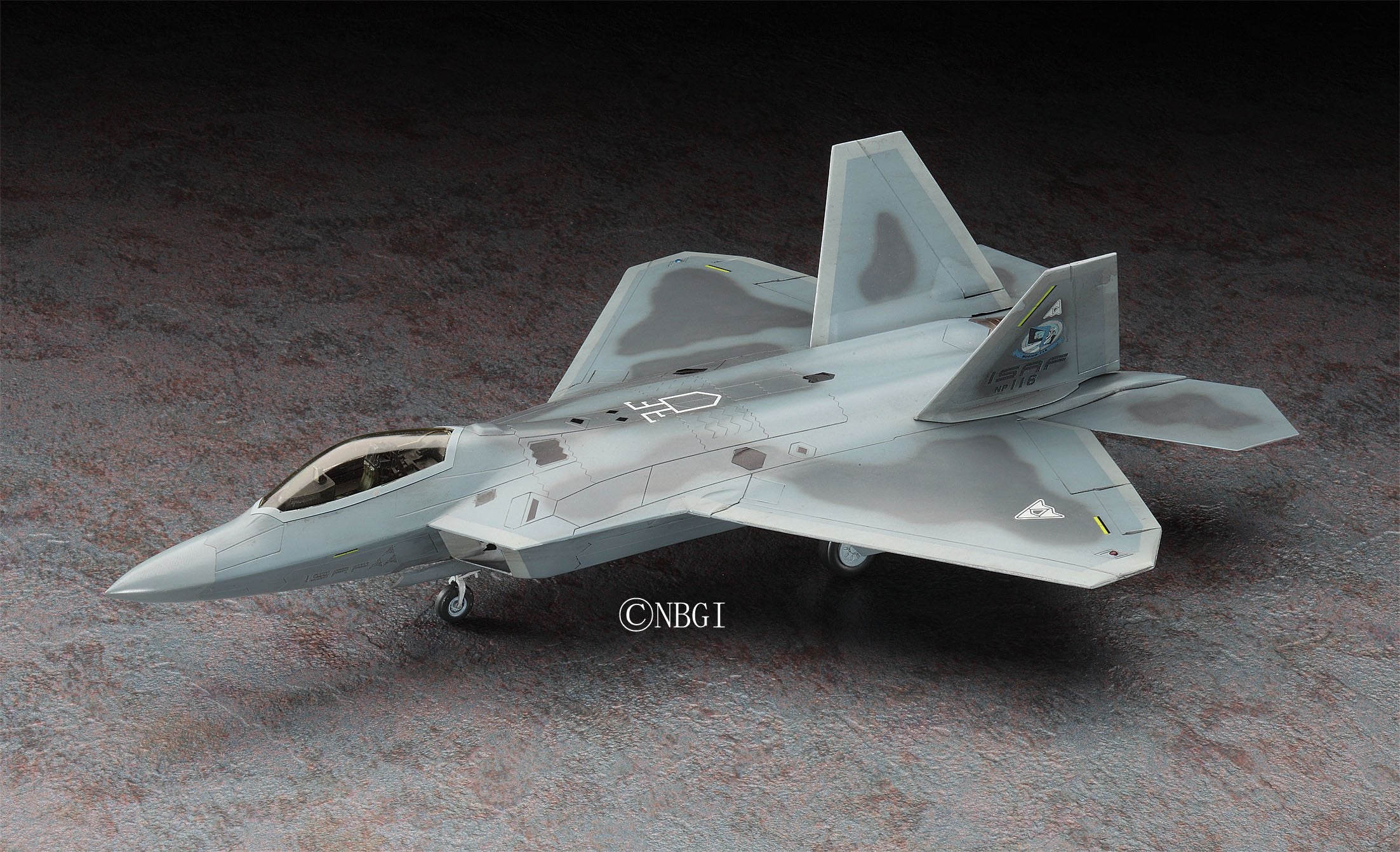 HASEGAWA Sp311 Ace Combat F-22 Raptor Mobius 1 1/72 Scale Kit- Japan Figure Store - #1 Bring To You The Best Japanese Goods
