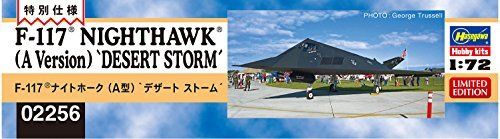 Hasegawa 1/72 F-117a Nighthawk Desert Storm Plastic Model Kit- Japan Figure Store - #1 Bring To You The Best Japanese Goods