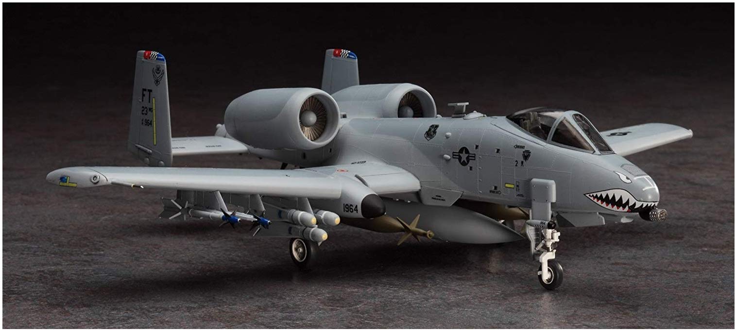 HASEGAWA 1/72 A-10C Thunderbolt Ii U.S. Air Force Attacker Plastic Model- Japan Figure Store - #1 Bring To You The Best Japanese Goods