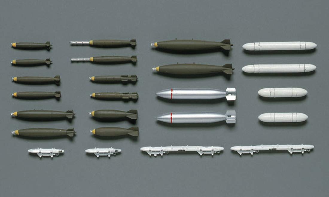 HASEGAWA 1/72 Aircraft Weapons I U.S. Bombs & Rocket Launchers Plastic Model- Japan Figure Store - #1 Bring To You The Best Japanese Goods