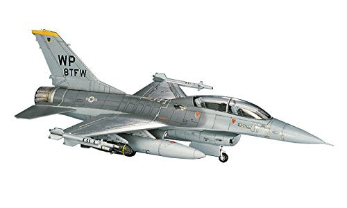 HASEGAWA 1/72 F-16B Plus Fighting Falcon U.S. Air Force Trainer Plastic Model- Japan Figure Store - #1 Bring To You The Best Japanese Goods