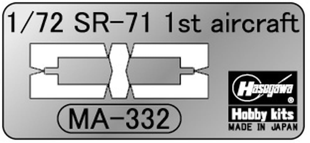 Hasegawa 1/72 USAF SR-71 Blackbird 02464- Japan Figure Store - #1 Bring To You The Best Japanese Goods