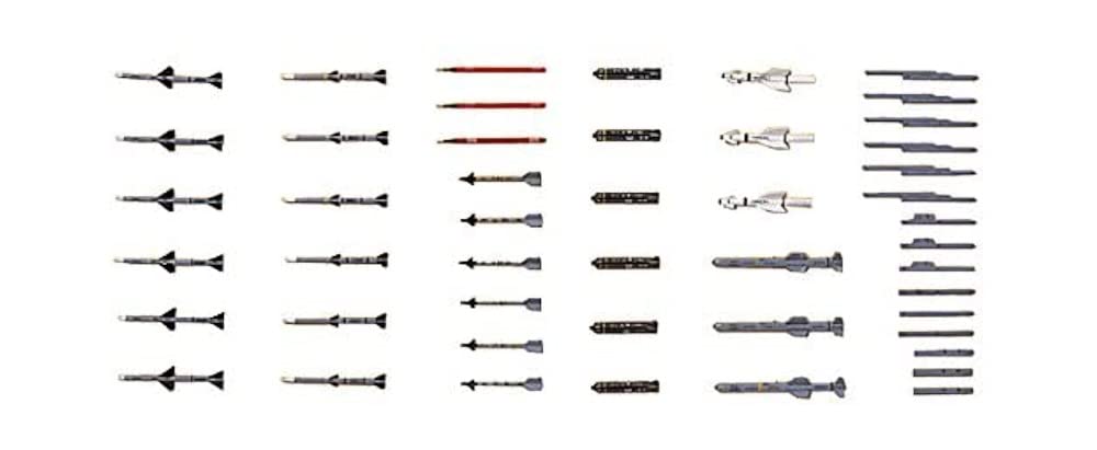 HASEGAWA 1/72 Aircraft Weapons V U.S. Missiles & Launcher Set Plastic Model- Japan Figure Store - #1 Bring To You The Best Japanese Goods