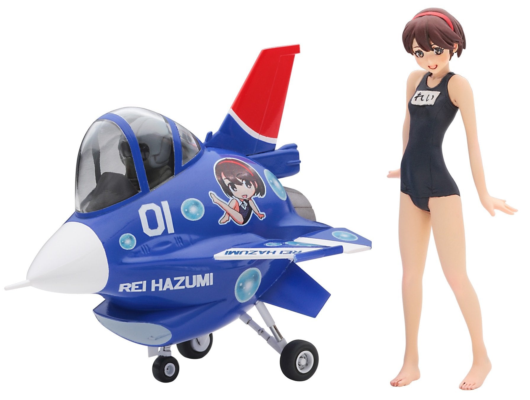 HASEGAWA Sp372 Egg Girls Collection No.1 'Rei Hazumi' W/F-2 1/20 Scale Kit- Japan Figure Store - #1 Bring To You The Best Japanese Goods